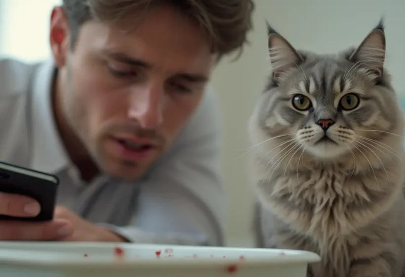 blood in cat urine